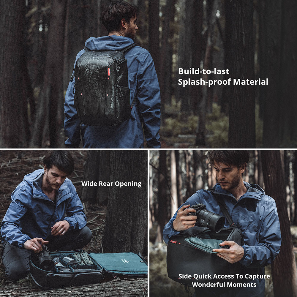 . Pgytech Onemo Lite Camera Backpack 22L For Dji Sony Canon Nikon Osmo -
