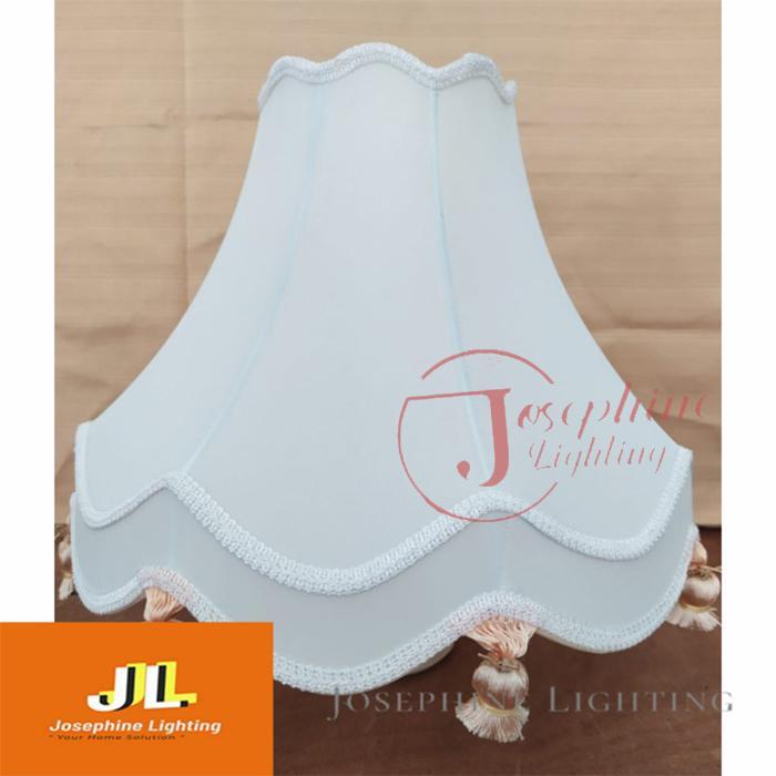 Premium Kap Lampu Meja Bahan Kain Original
