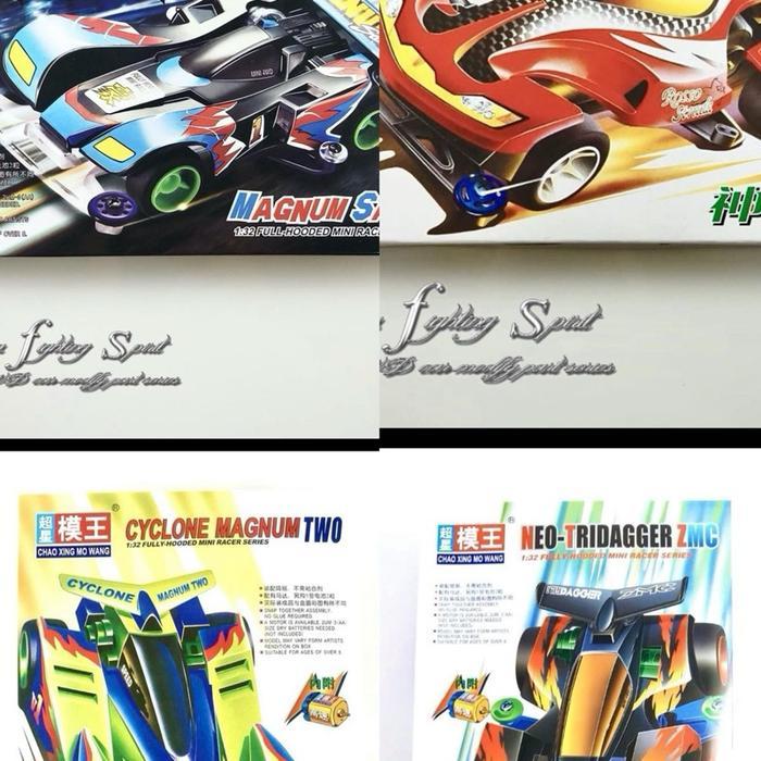 Ada Stok Rep Tamiya mini4wd Mowang magnum diospada tridager zmc