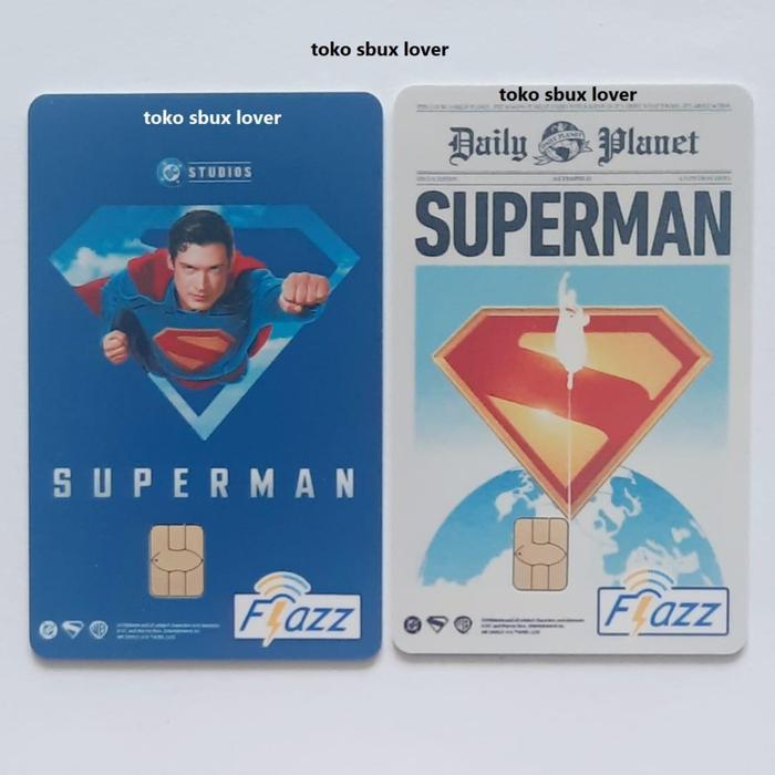 HOT SALE Kartu Flazz BCA Gen2 Saldo 0 Superman Movie