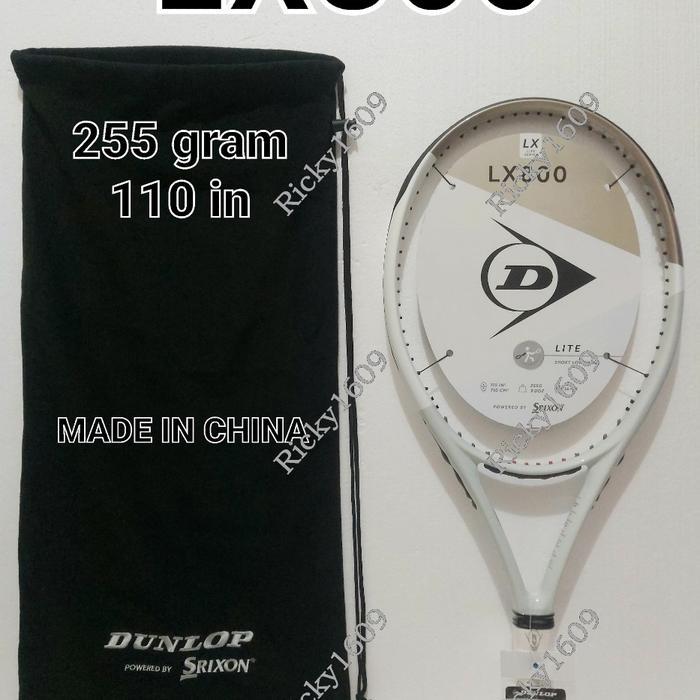 Raket Tenis Dunlop Lx800 / Raket Tenis Dunlop Lx 800 (110 In / 255 G) Original Dunlop