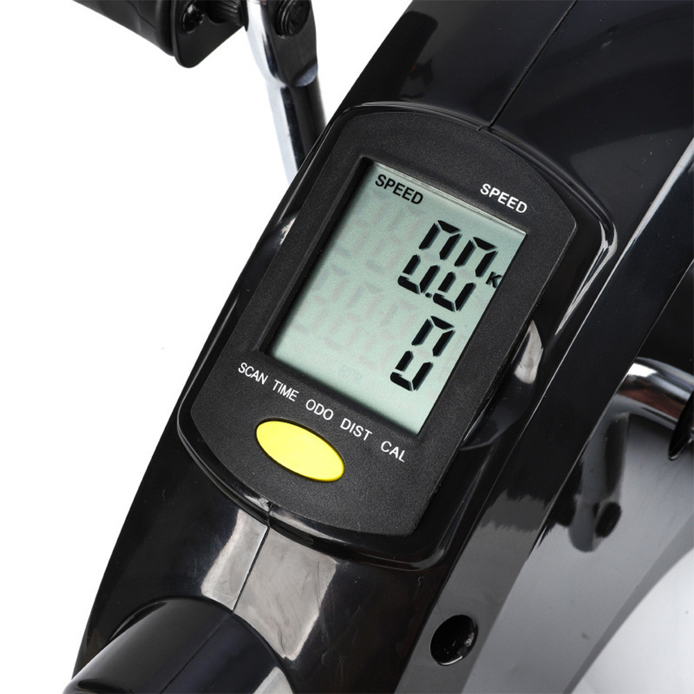 Mini Exercise Bike Mini Pedal Bike Anti Slip Foot Pedal Exercise Machine Adjustable Under Desk Bike