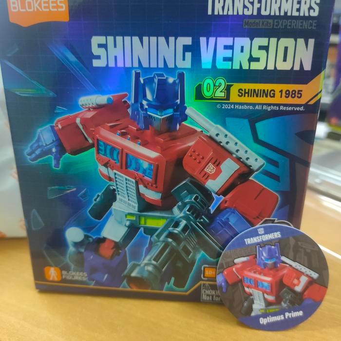 Blokees optimus prime shining version 02 1985