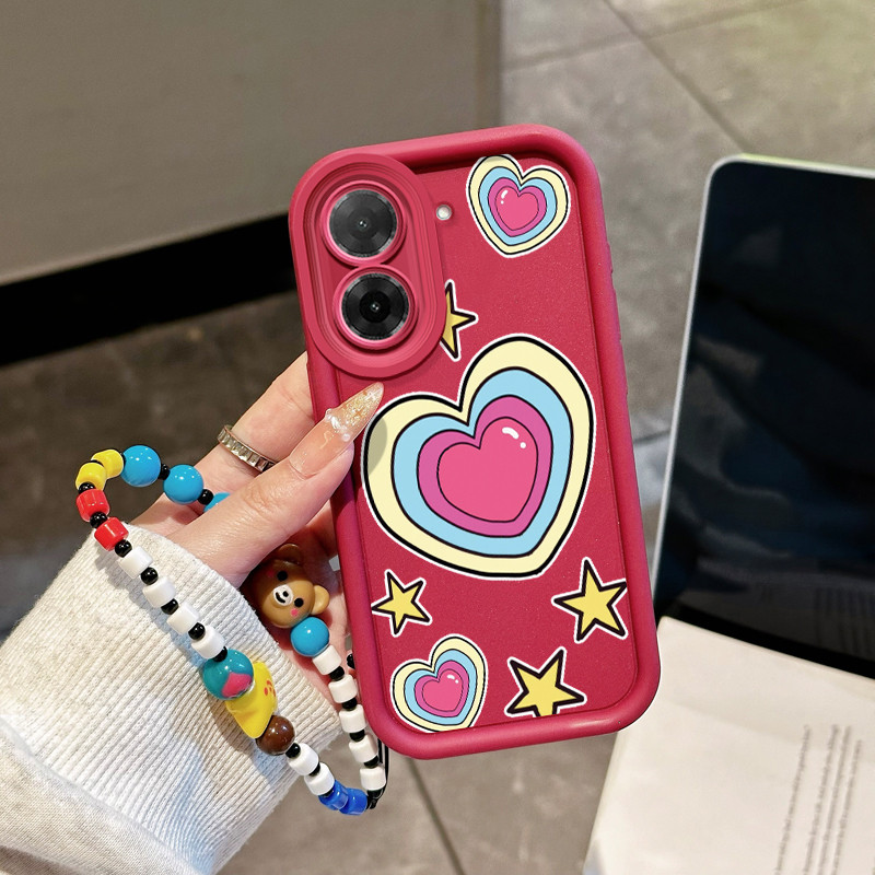 Casing Hp untuk Xiaomi Redmi A5 4G Case Casing pola Cinta dan orang Silikon Cesing Softcase Kasing H