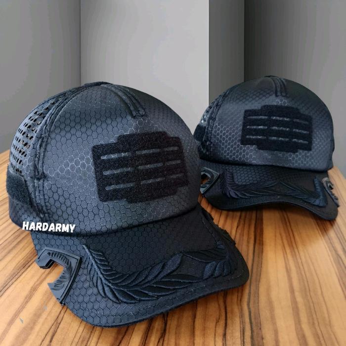 TERBARU Topi Bordir Pamen Plri Topi laser Tawon Topi bordir Timbul tebal Topi Cordura