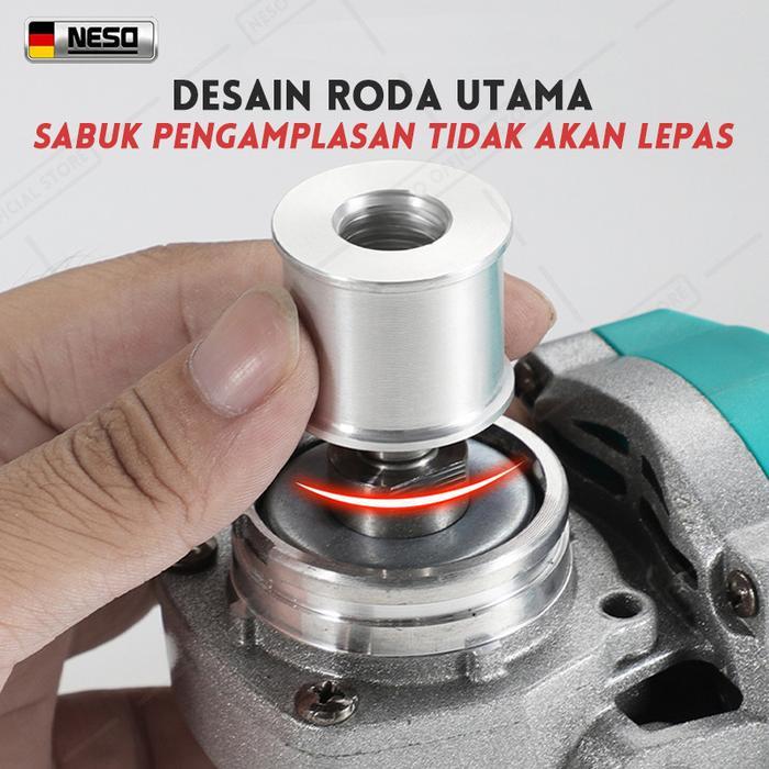 NEW JERMAN NESO Top!! Adapter Belt Sander Mini DIY Mesin Giling Pemoles Sabuk Ampelas Penggiling