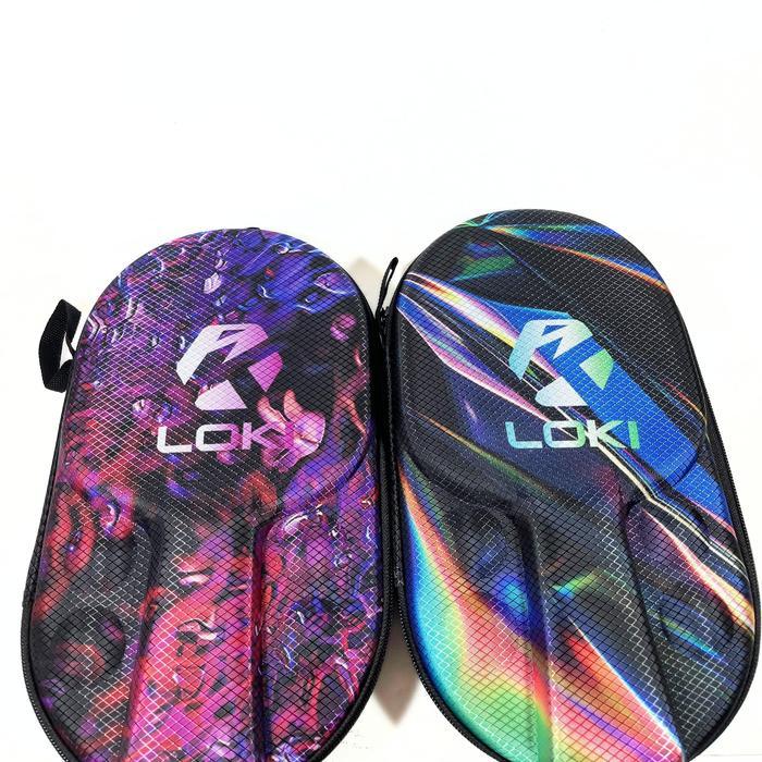 Cover Bat Pingpong Hardcase Waterproof Loki Original Tas Bat Pingpong / Tas Bet Pingpong Loki Bola
