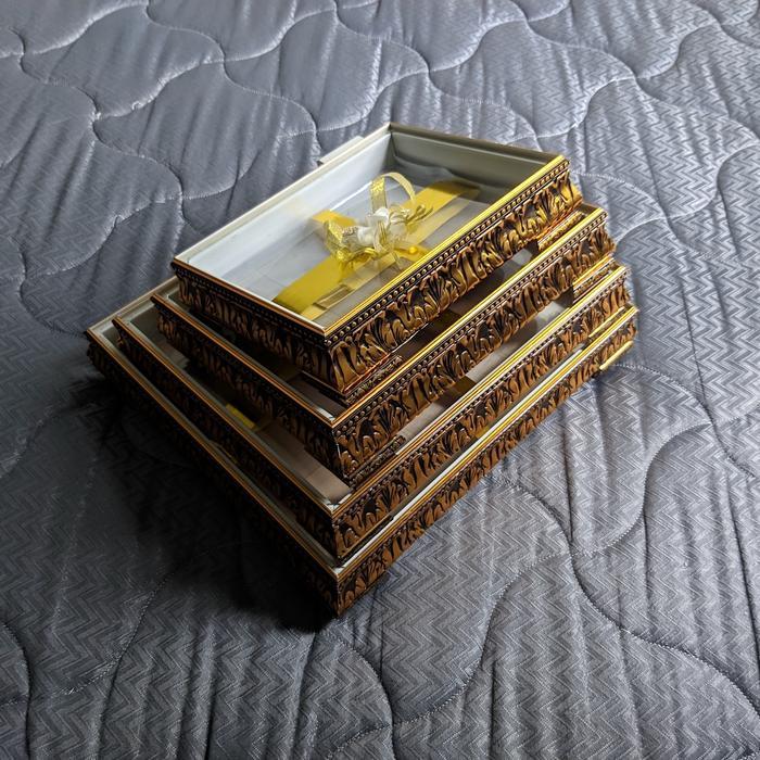 READY kotak seserahan pernikahan hantaran pernikahan paket komplit 7cm