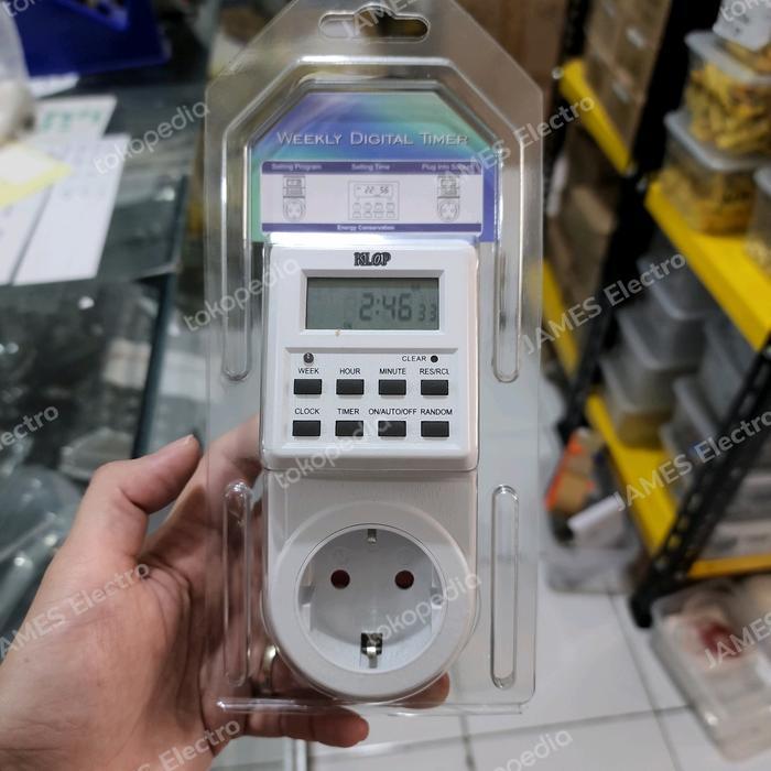 Timer Digital Ac 220V Lcd
