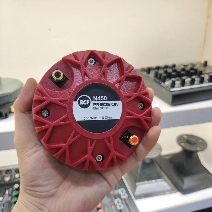 Rcf Tweeter N450 500W 8Ohm Transducer Precision Untuk Kualitas Suara Bgus Pasti Ori