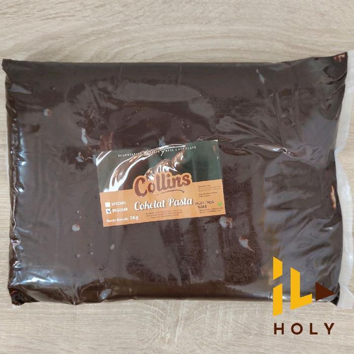 Collins Coklat Filling Pasta PILLOW (5kg) KEMASAN ASLI / 5KG Filling Collins