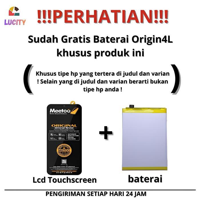 LCD Compatible For 0P0 A5S / A7 / A12 Fullset Touchscreen + Baterai / LCD + Baterai BLP673 OriginaL