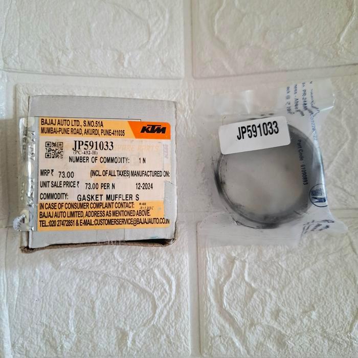 PAKING KNALPOT KTM ADVENTURE 250 390 TIPE KECIL PACKING KNALPOT KTM ADVENTURE