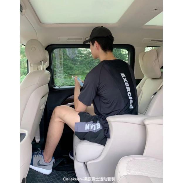 Cailekuen - Man Sporty Set Workout Outfit Pria Baju Olahraga