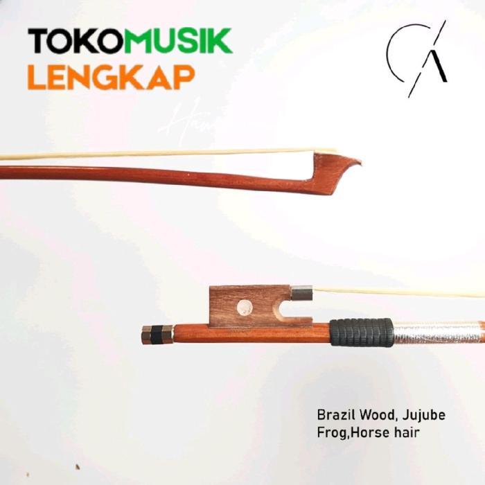 Bow Biola Caleb Tl 1001 Gesekan Biola Caleb Tl1001 Ekor Kuda Size Cek Deskripsi