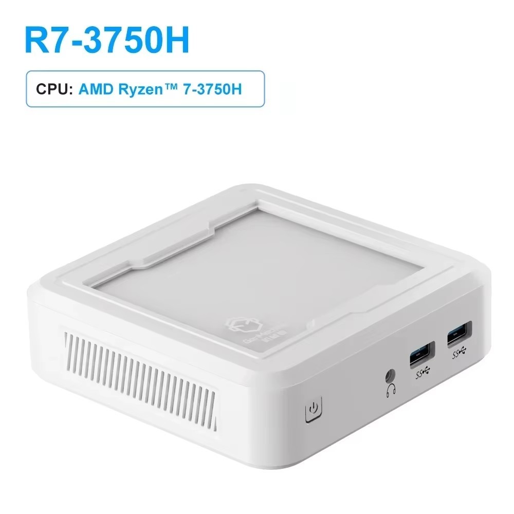 . Topton Cheap Mini Pc Amd Ryzen 7 3750H 5 3550H Barebone Computer Windows 11 2Xddr4 Nvme Gaming