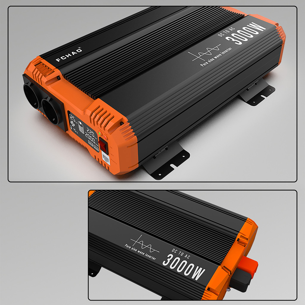 . Pure Sine Wave Inverter Power Inverter 7000W Dc 12V 24V 48V To Ac 220V 230V 50Hz Continuous Power