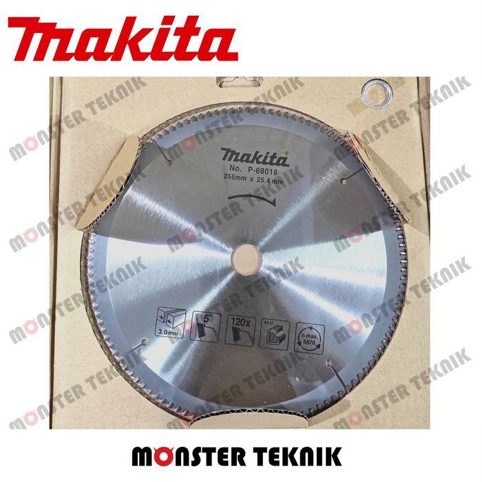 storejayabaru Mata Circular Saw 255mm 120T Makita P 68018 Aluminium 1"x3.0mm P68018