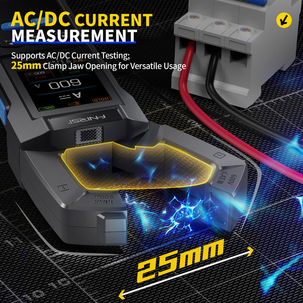 FNIRSI DMC-100 - 600A AC/DC, 10000 , USB