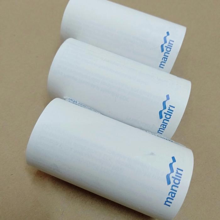 KERTAS THERMAL EDC LOGO MANDIRI 57X30