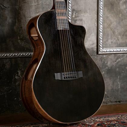 Cort Akustik Elektrik Guitar Modern Black