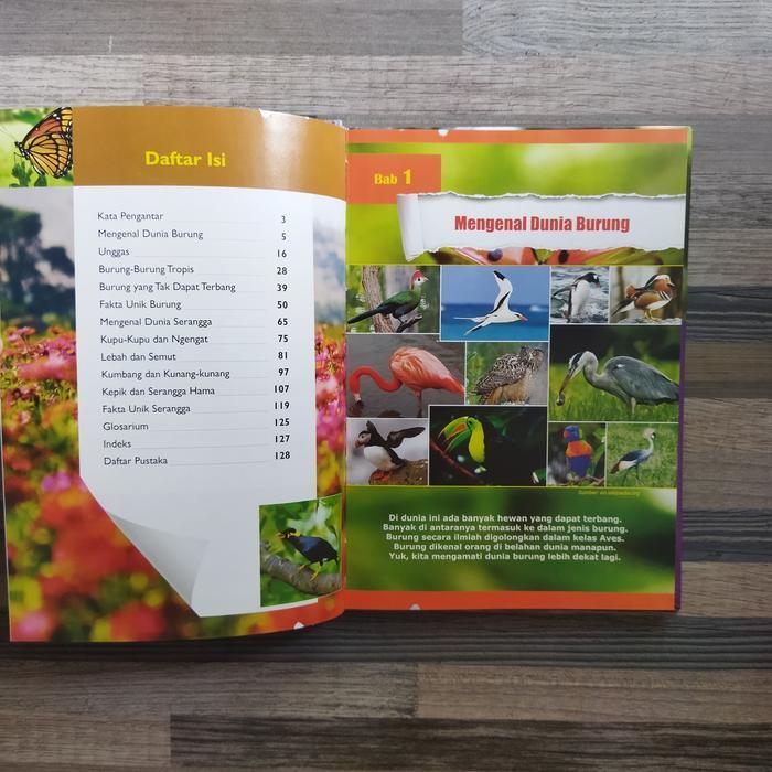 Jual BUKU PINTAR DUNIA : DUNIA BURUNG DAN SERANGGA