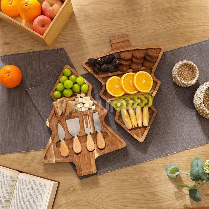 Telenan / Telenan Kayu / Hiasan Natal / PINE Chopping Board - ISIRUMA