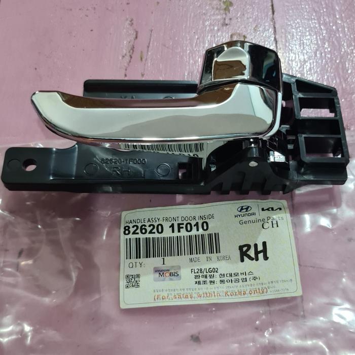 Terhemat Handle Handel Pintu Dalam Sebelah Kanan Asli Chrome Kia Sportage-2 Th2005-2007 Terlaris