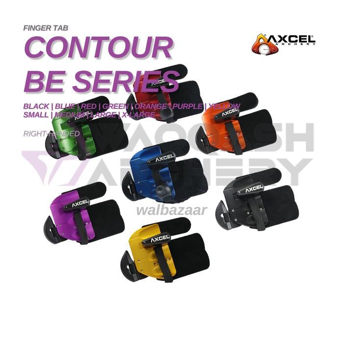 AXCEL ARCHERY CONTOUR BRADY ELLISON FINGER TAB Leather Recurve