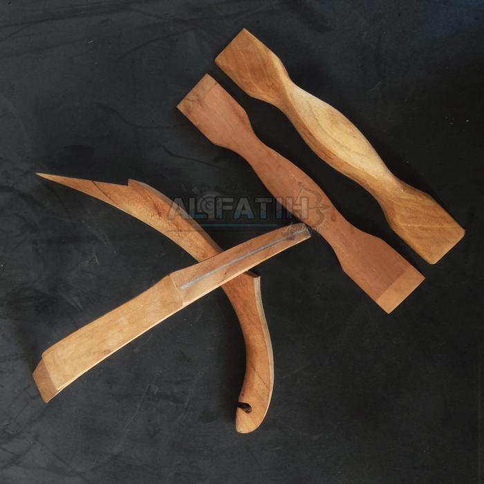 Siyah Insert Kayu Jati Untuk Busur Dewasa