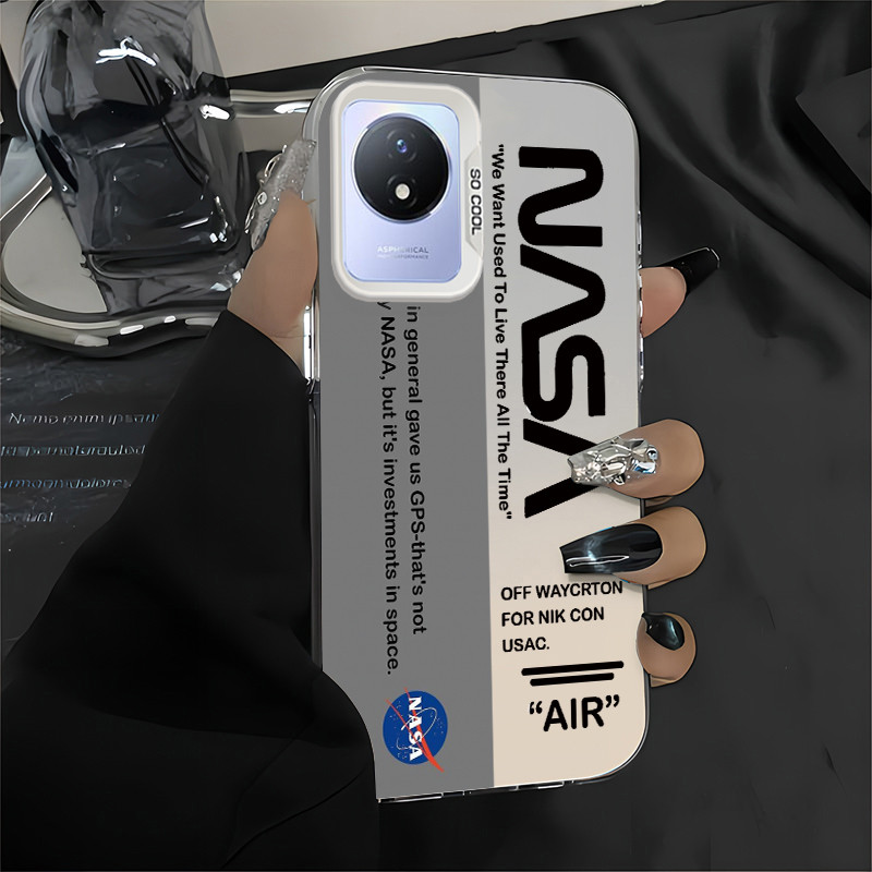 Casing Hp Untuk VIVO Y02 VIVO Y02A VIVO Y02T Case Casing pola Kata dan Bulan Kasing HP Cesing Siliko