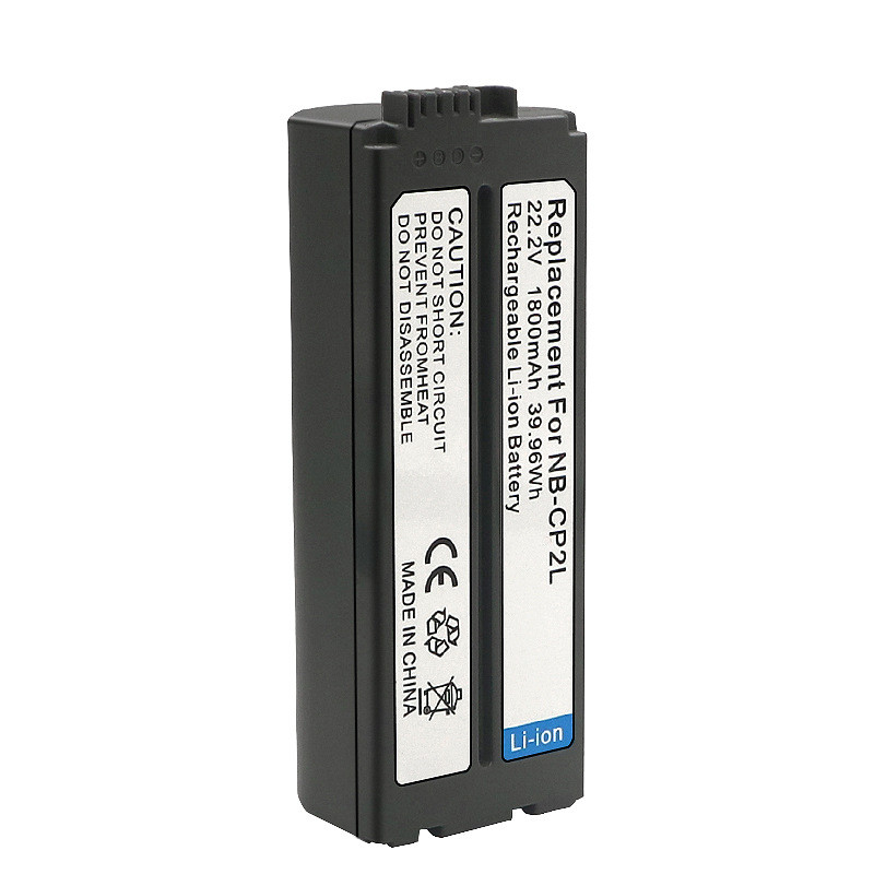 10PCS1800mAh NB-CP2L Replacement Battery for Canon CP1300/CP1200/CP910/C900 - High Capacity Li-ion
