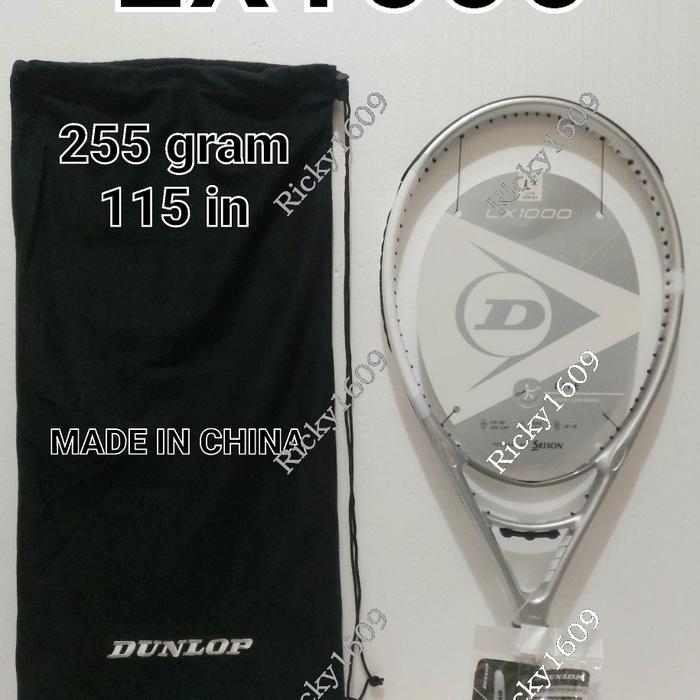 Raket Tenis Dunlop Lx1000 / Raket Tenis Dunlop Lx 1000 (115 In / 255 G) Original Dunlop