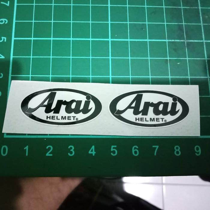 Sticker Set Arai Visor Helm