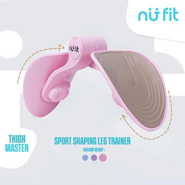 Nu Fit - Thigh Master Original - Leg Trainer - Leg Clip - Chest Trainer - Abs Trainer - Alat Latihan