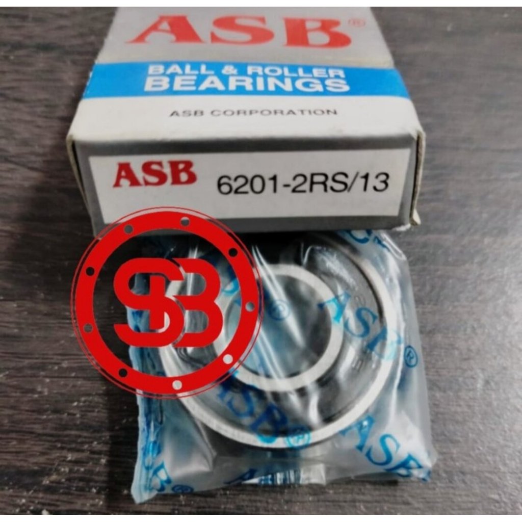 Bearing 6201 2RS 13mm ASB