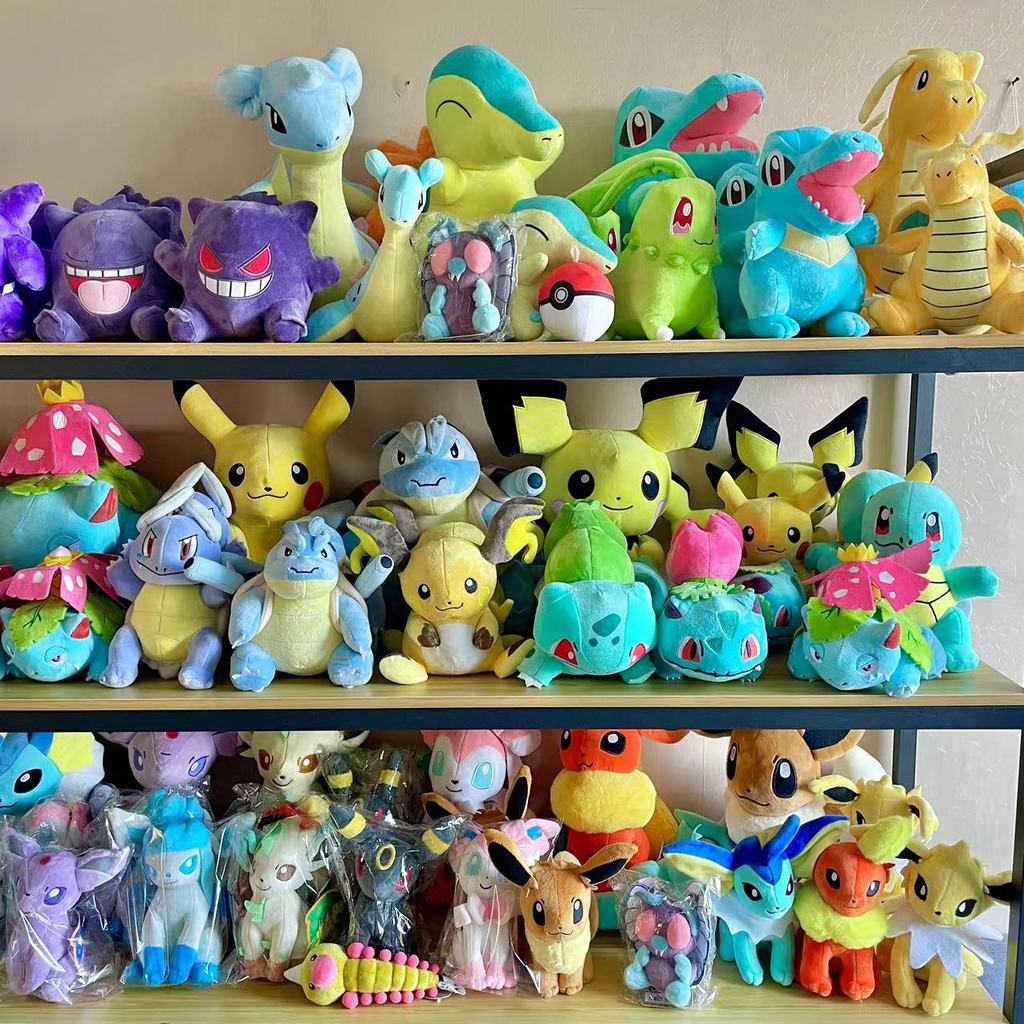 20cm Pokemon Flareon Vaporeon Jolteon Plush Toy Cute Anime Pokemon Umbreon Sylveon Espeon Stuffed