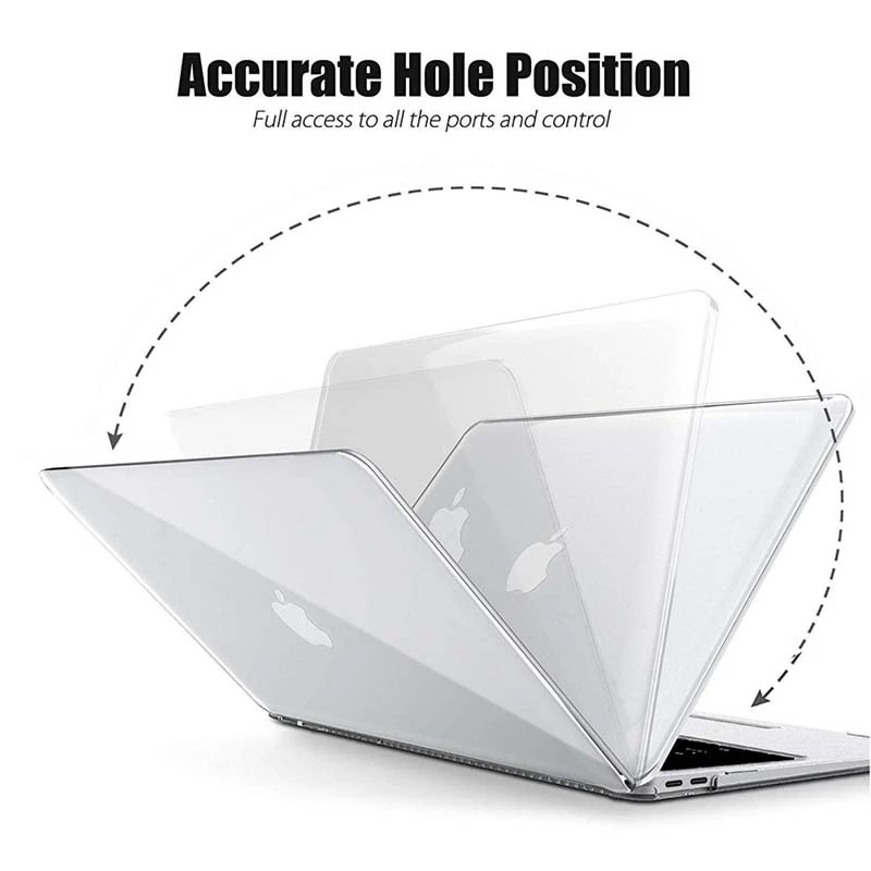 Laptop Case for Apple Macbook Air Pro 13 14 15 16 Retina M2 M4 Chip 2021 2022 2024 Touch Bar ID