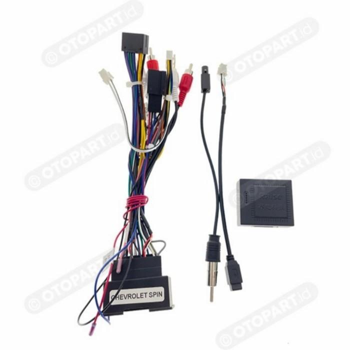Soket Head Unit Android Chevrolet Spin Soket + CANBUS SPIN