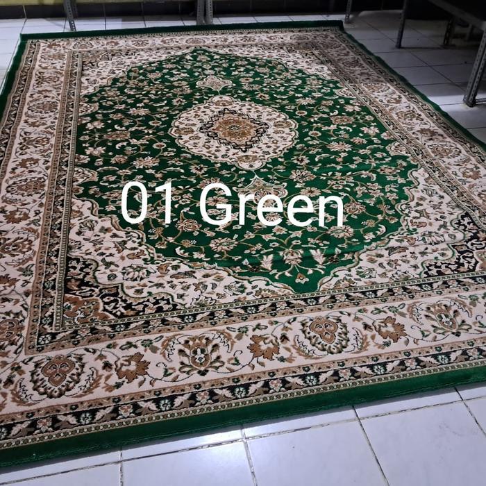 Karpet permadani iranshahr motif turki 240 x 330 karpet lantai - Mewah