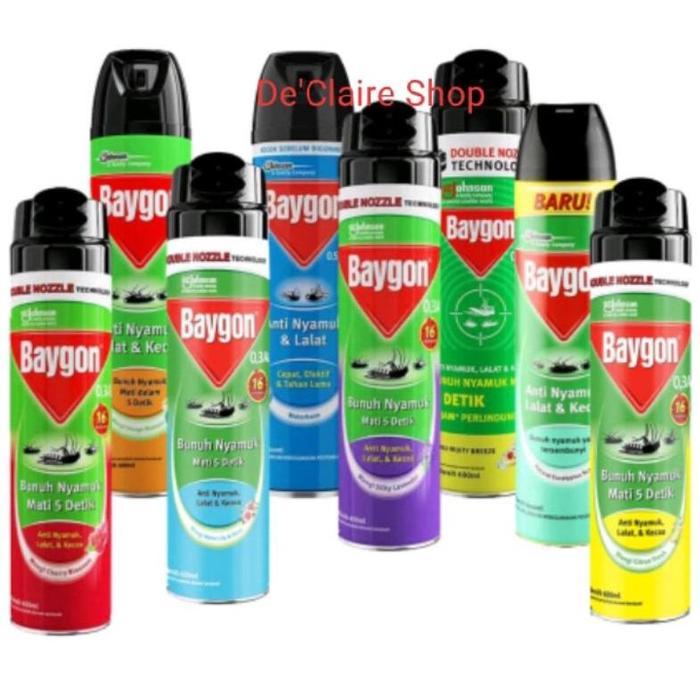 ` Baygon Anti Nyamuk 600ml All Varian