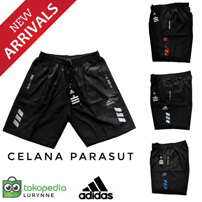 Celana Training Pendek Parasut Grade Import