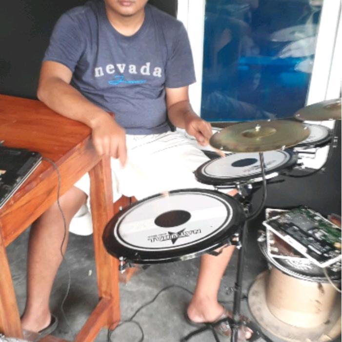 Premium Drum Tam Tam Alat Musik Perkusi Dengan 3 Lingkaran Berbeda Ukuran Original