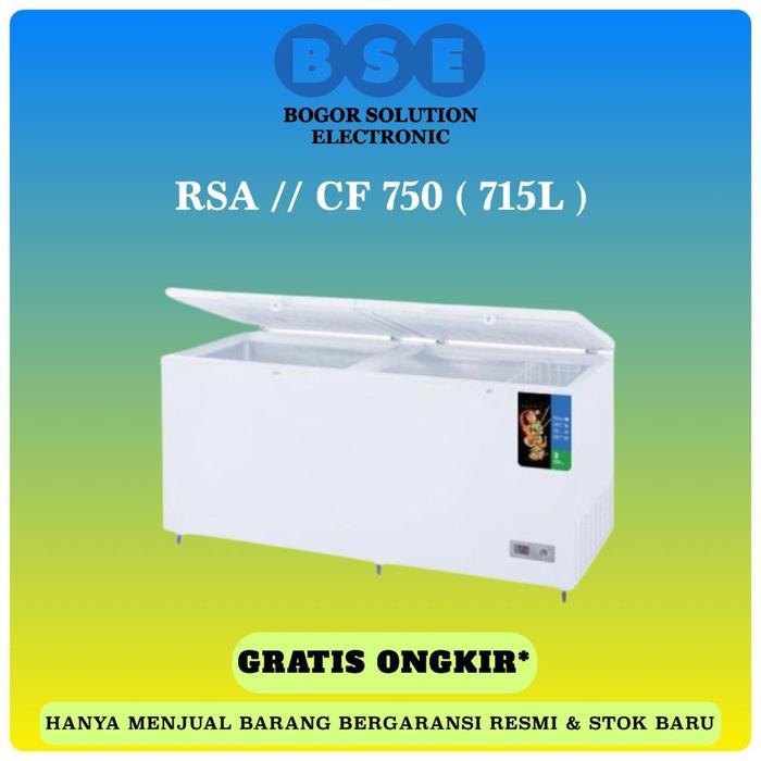Chest Freezer RSA 715 Liter Cf750 Cooler Box 715L RSA Cf 750 RSA CF750