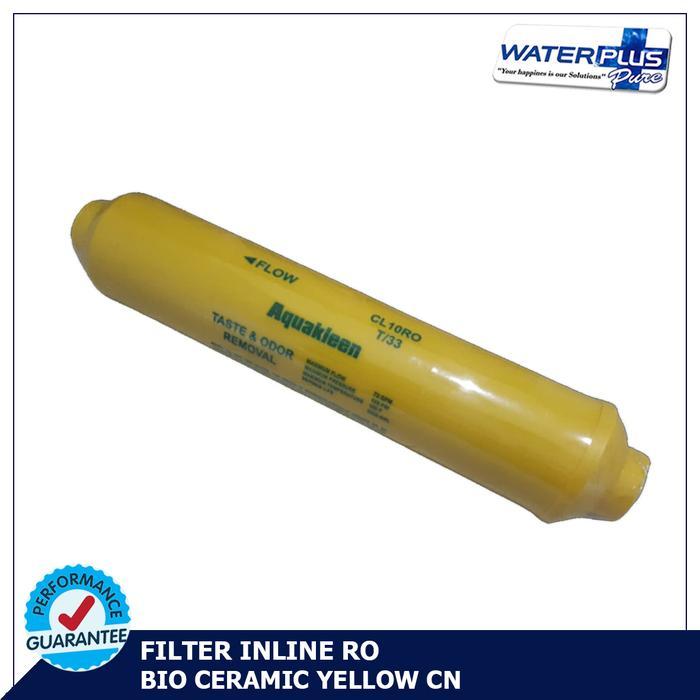` Filter Air - Filter Inline Bio Ceramic Yellow Post Filter RO