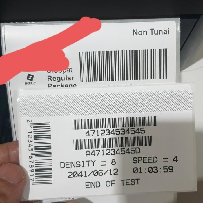 Premium Printer Tiktok Printer Label Pengiriman Resi Barcode Thermal Label Pengiriman Sticker A6