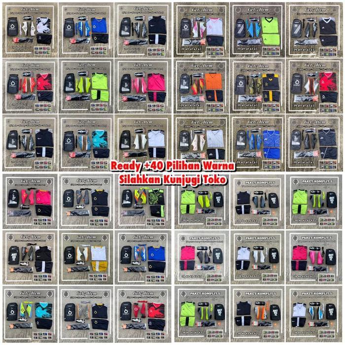 Paket Lengkap 5 Sepatu Futsal Sepak ORTUSeight Termurah Paket 5 Set Sepatu FutsalPriaTerbaru