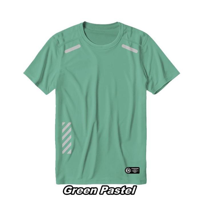 Cod Kaos Jersey Atasan Dryfit Pria/Wanita Running Sepakbola Futsal Gym Fitness Badminton Lari Polos