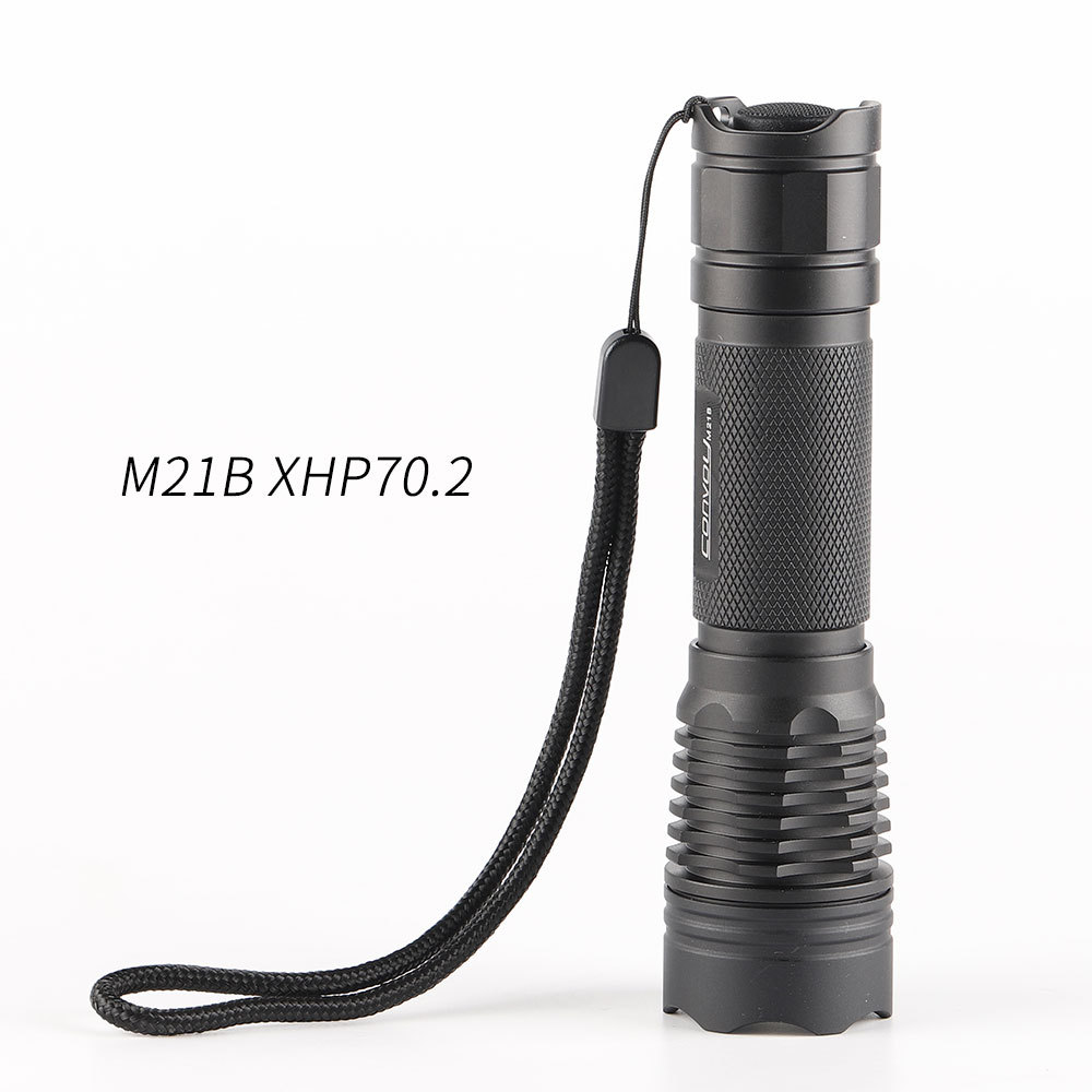 . Convoy M21B Flashlight With Xhp70.2 ,Xhp70.3 Hi,21700 Flashlight -