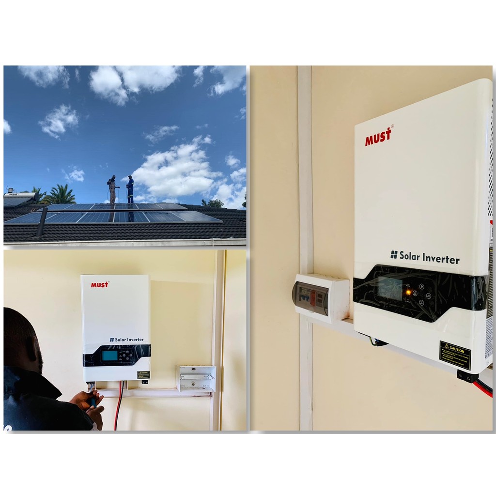 . Must Inverter 3000W 24Vdc Hybrid Mppt Solar Inverter 220V Built-In Mppt Photovoltaic Inverter Hot